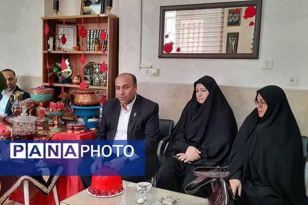 جشنواره انار در دبیرستان حجاب ورامین