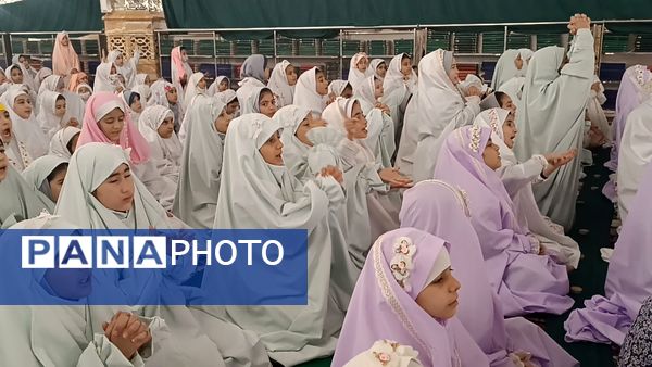 آئین جشن تکلیف در حرم امام رضا (ع)