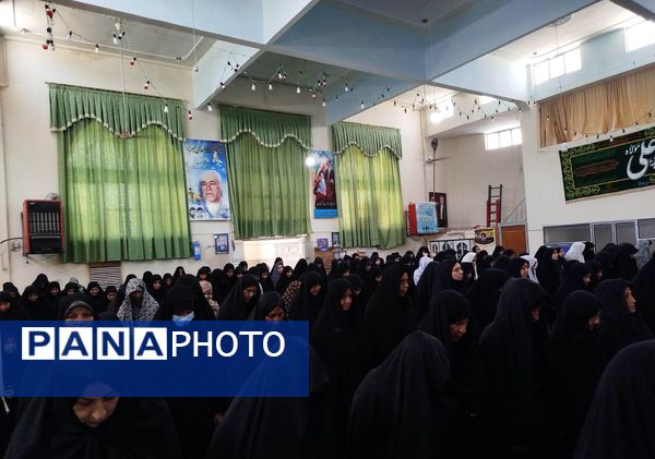 مراسم عاشورای حسینی در مسجد شهدای گمنام نیشابور 