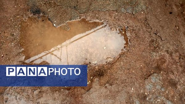 بارش اولین باران پاییزی در روستای بتو
