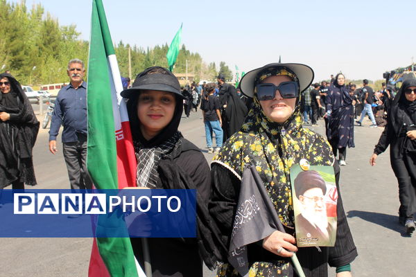 برپایی  موکب سازمان دانش‌آموزی در کرمان
