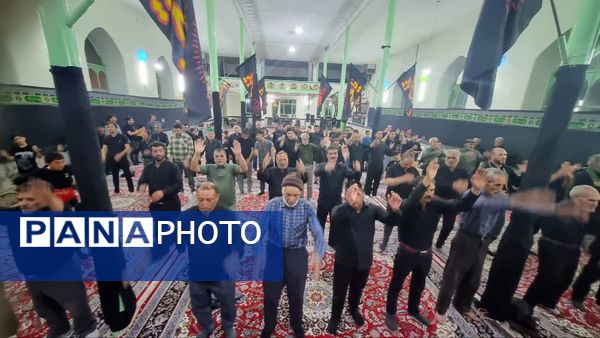 جلگه‌رخ در سوگ سیدالشهدا