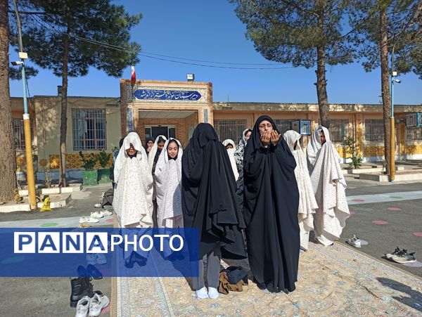 برگزاری نماز باران در شهرستان کاشمر