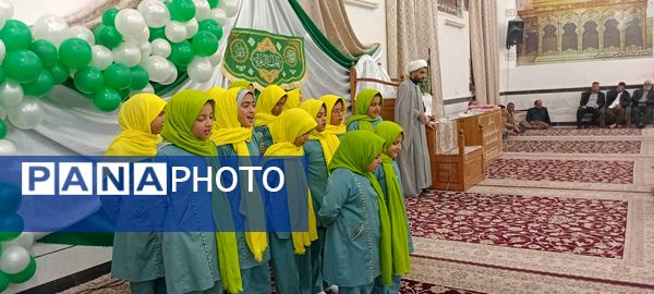 جشن میلاد حضرت فاطمه س در روستای نقاب شهرستان خلیل آباد