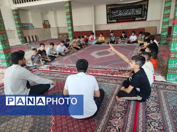 کلاس‌های قرآن کریم در مسجد امام علی (ع) ده‌محسن 