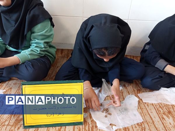 پویش تسبیح در دبیرستان فرهنگ کاشمر