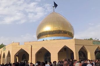 برگزاری مراسم عزاداری روز عاشورا در امامزاده علی ابن احمد(ع)
