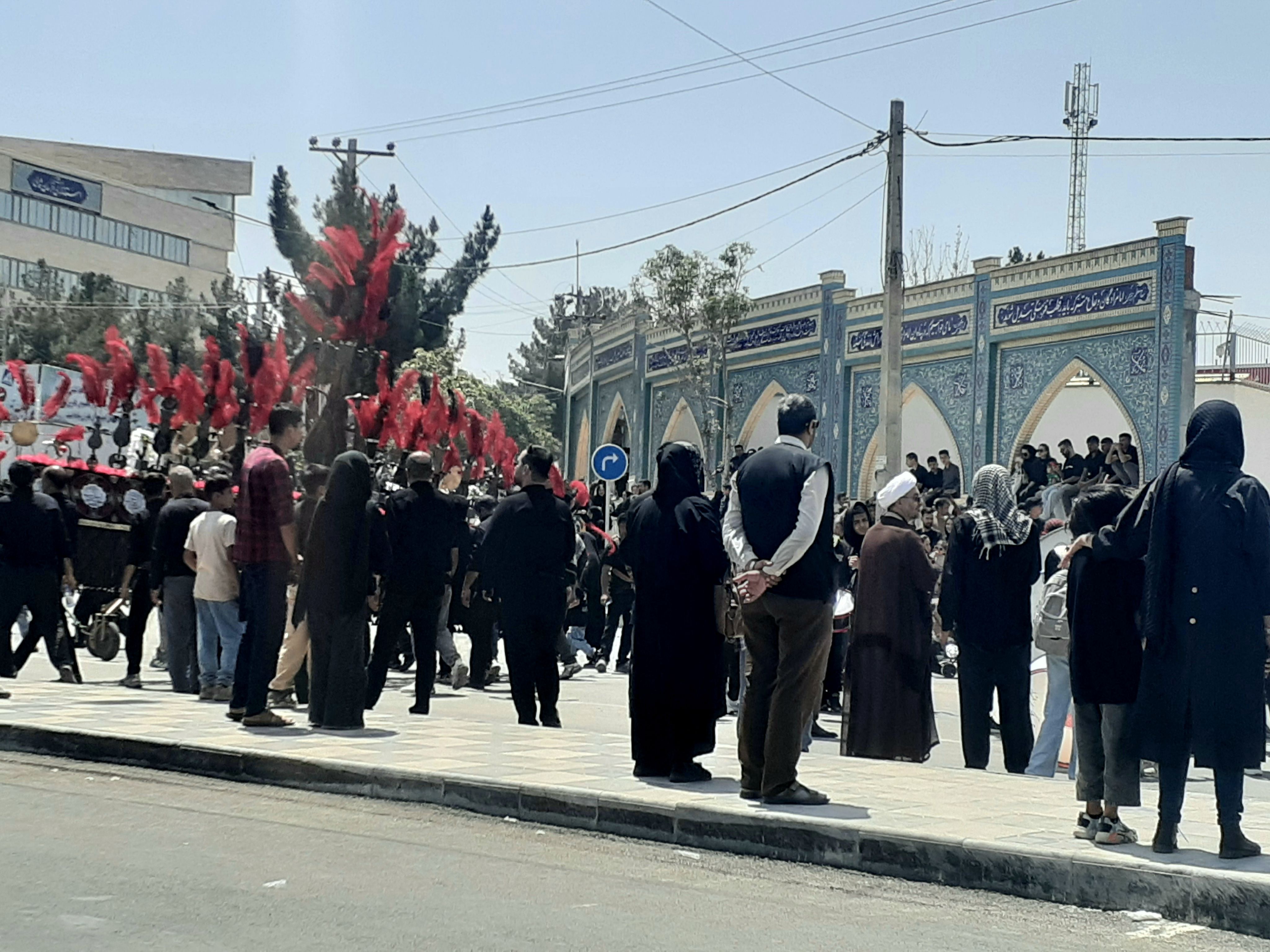 جلوه‌ای از روز عاشورا در بجنورد