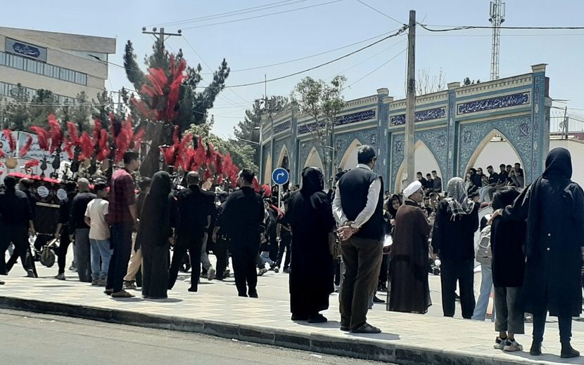 جلوه‌ای از روز عاشورا در بجنورد