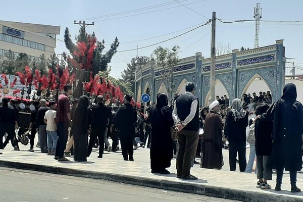 جلوه‌ای از روز عاشورا در بجنورد