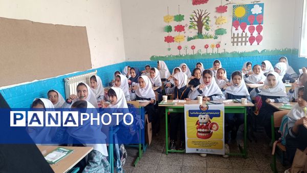 پویش مسواک خشک در مدرسه ضحی ۱ شهرستان شیروان