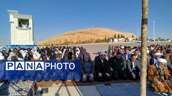 اقامه نماز باران به امامت حجت‌الاسلام والمسلمین محمدجواد شریعتی نژاد در شهرستان سملقان