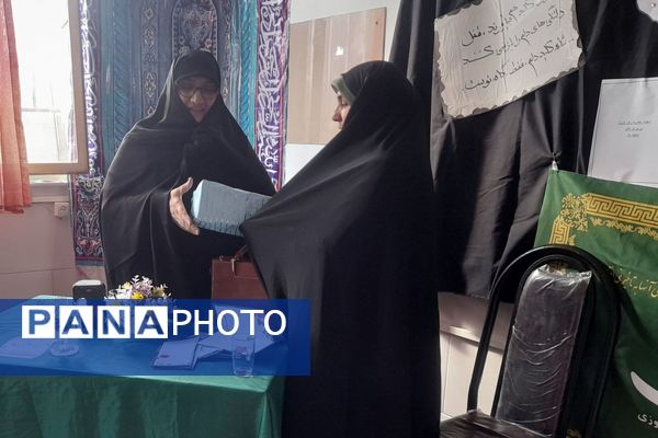 مراسم عزاداری بانوی کوثر در دبیرستان تربیت اسلامشهر