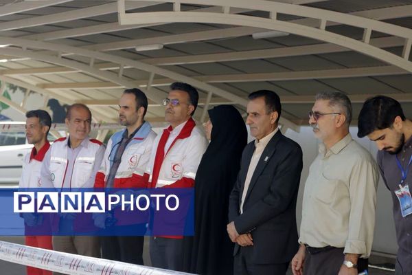 مانور تخلیه، امداد و نجات مصدوم اضطراری در دانشگاه فرهنگیان استان گلستان