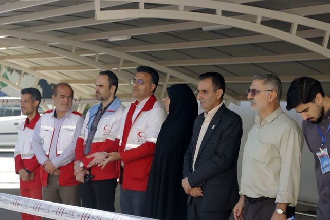 مانور تخلیه، امداد و نجات مصدوم اضطراری در دانشگاه فرهنگیان استان گلستان