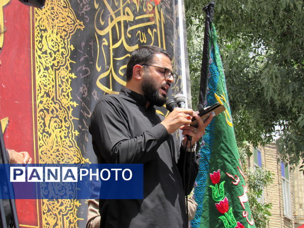مراسم تاسوعای حسینی در کامیاران 