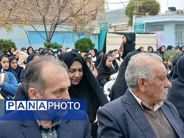 مراسم شهادت حضرت ام البنین در دبیرستان فاطمیه 