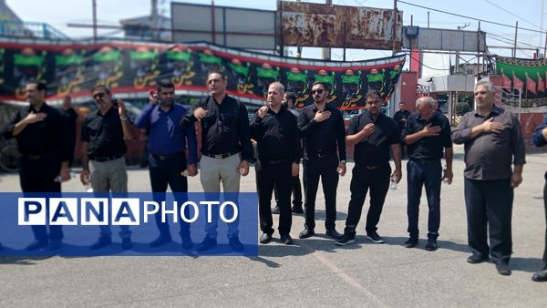 مراسم سوگواری امام حسین(ع) توسط کارکنان صنعت نفت محمودآباد