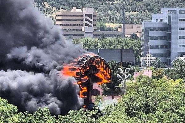آتش‌سوزی در شهربازی باغلارباغی تبریز؛ جوشکاری عامل حادثه، عملیات مهار سریع