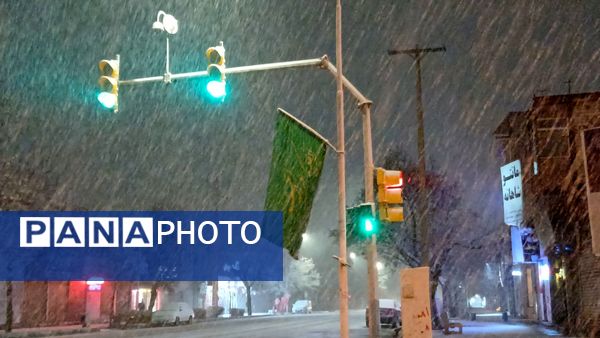 اواخر پاییز و سفید پوش شدن شهر