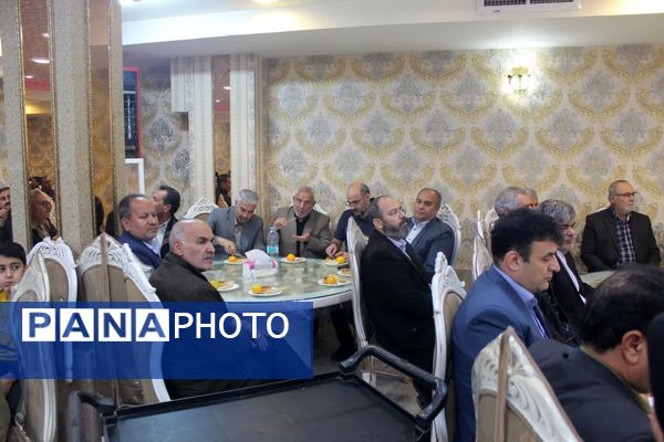 آئین تکریم و تقدیر از خادمین موکب اربعین امام رضا شهرستان سبزوار