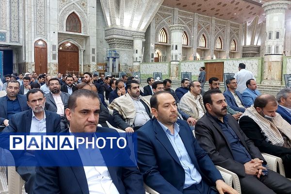 برگزاری آیین تجدید میثاق فرهنگیان با آرمان‌های امام خمینی(ره) با حضور وزیر آموزش و پرورش 