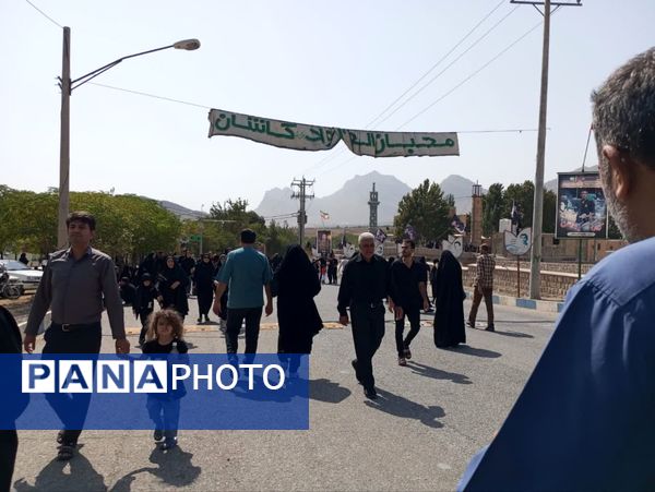 پیاده‌روی جاماندگان اربعین، راهیان کربلای ایران مشهداردهال