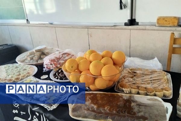 مراسم ویژه شهادت حضرت فاطمه زهرا (س) در مدرسه نرگس پردیس