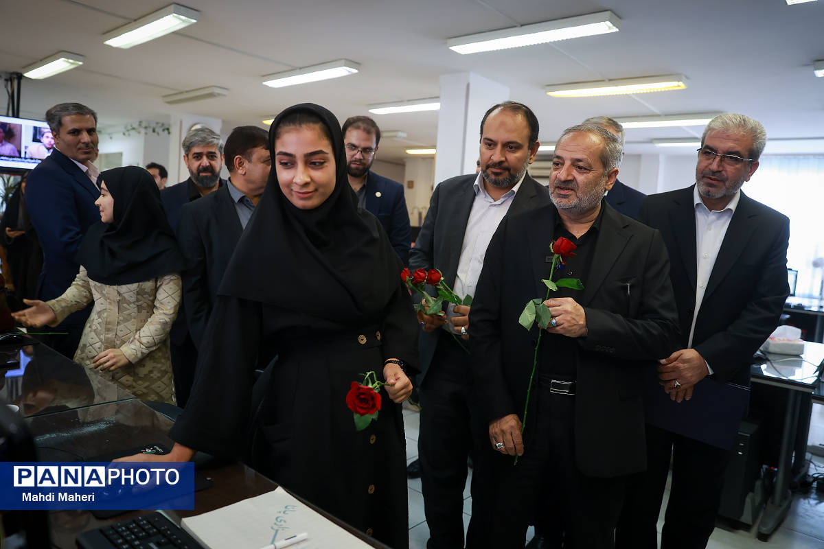 حضور وزیر آموزش و پرورش در خبرگزاری پانا بهمناسبت روز خبرنگار