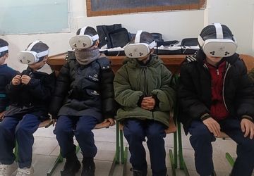 اردوی درون‌مدرسه‌ای «آسمان‌نما» در مدرسه پسرانه شیخ صدوق صباشهر