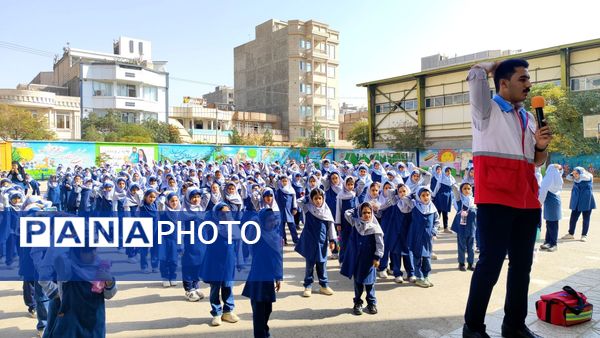 گرامیداشت روز ملی کاهش اثرات بلاهای طبیعی در نیشابور