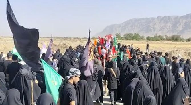 پیاده روی حرم تا حرم روستای زیارتگاه از امامزاده عبدالرحیم بوان شهرضا
