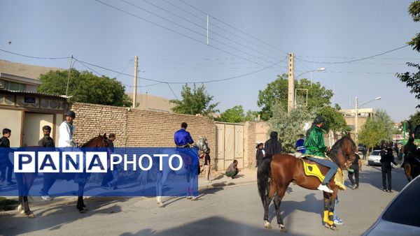 علم‌ گردانی آیین‌ هر ساله‌ شهر وردنجان