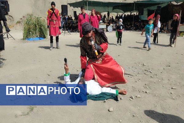 مراسم تعزیه خوانی اربعین حسینی در شهر نیشابور