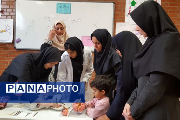 ویژه‌برنامه روز آزمایشگاه در دبیرستان پروفسور رزاقی کهریزک 