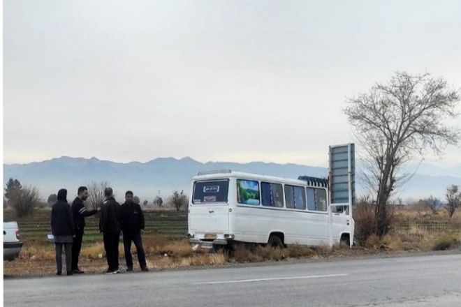 اعلام نتیجه اولیه بررسی حادثه سرویس دانش‌آموزی در شهرستان فیروزه