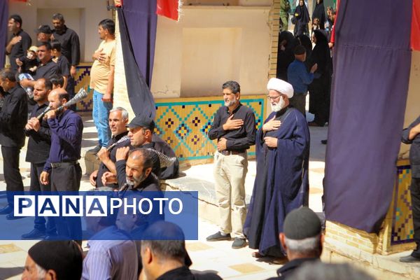عزاداری رحلت پیامبر(ص) و شهادت امام حسن(ع) در صحن آستان مقدس سلطانعلی(ع) مشهداردهال کاشان