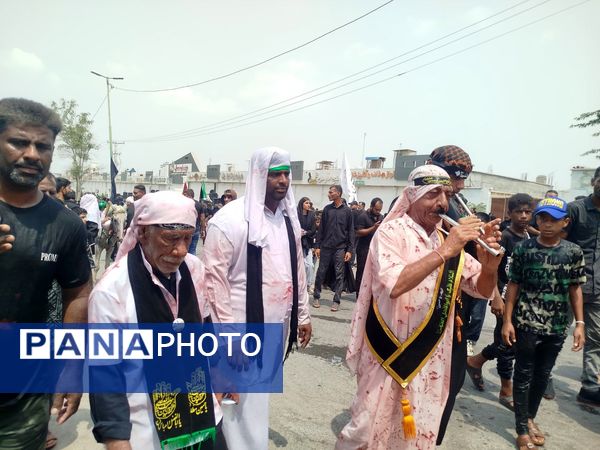 مراسم عزاداری روز عاشورا در میناب