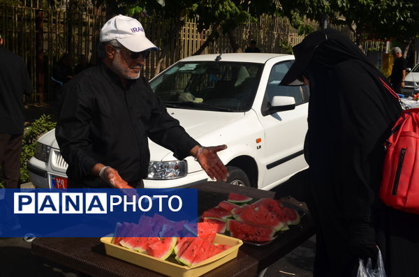 تجمع بزرگ جاماندگان اربعین در تهران