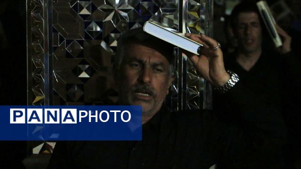 برگزاری مراسم شب قدر در امامزاده بی بی سکینه صفادشت 