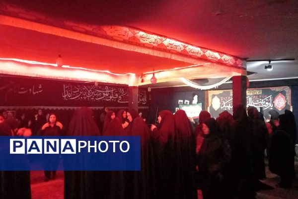 محفل دانش آموزی مقدامه در سوگ شهادت دختر سه‌ساله امام حسین(ع)