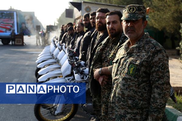 آیین استقبال از پیکرهای مطهر شهدای گمنام در بهشت معصومه(س)