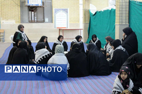 جلوه‌هایی از حلقه‌های صالحین نوجوانان بسیجی در شهر جعفریه