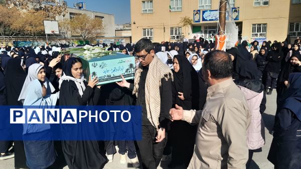 شهید گمنام، میهمان ویژه مدارس تربت حیدریه شد