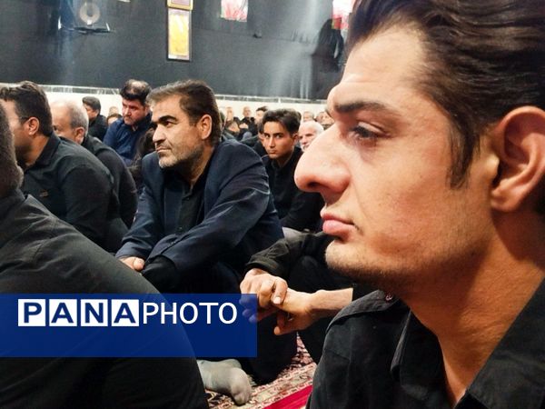حضور پرشور مسئولان کاشمر در مراسم عزاداری شب سوم محرم روستای قلعه بالا