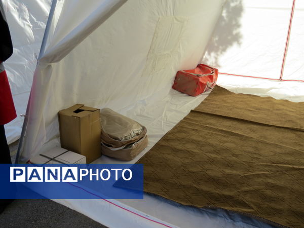 رزمایش دانش‌آموزی پدافند غیرعامل در شهرستان بجنورد 