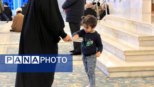 مراسم ولادت حضرت فاطمه زهرا(س) در آستان مقدس امامزاده عباس بن موسی(ع) بجنورد 