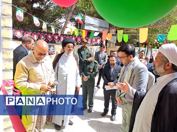 آیین بازگشایی مدارس و افتتاح نماز خانه، در آموزشگاه تکتم باخرز