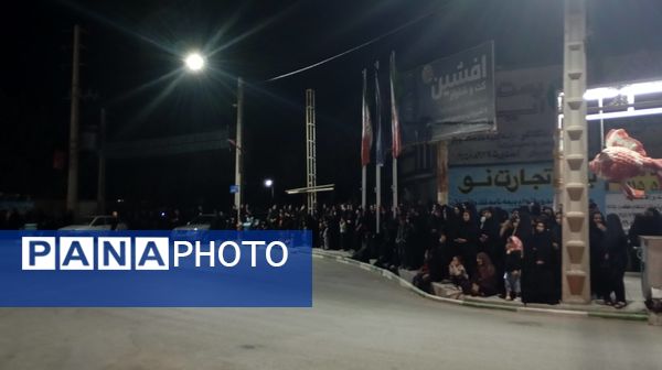 عزاداری مردم شهر تیتکانلو در شب‌های محرم