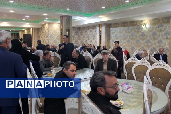آئین تکریم و تقدیر از خادمین موکب اربعین امام رضا شهرستان سبزوار